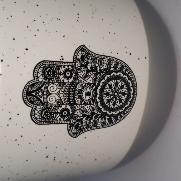 Hamsa Eye of Protection Speckled Mug - Picture 7 of 8